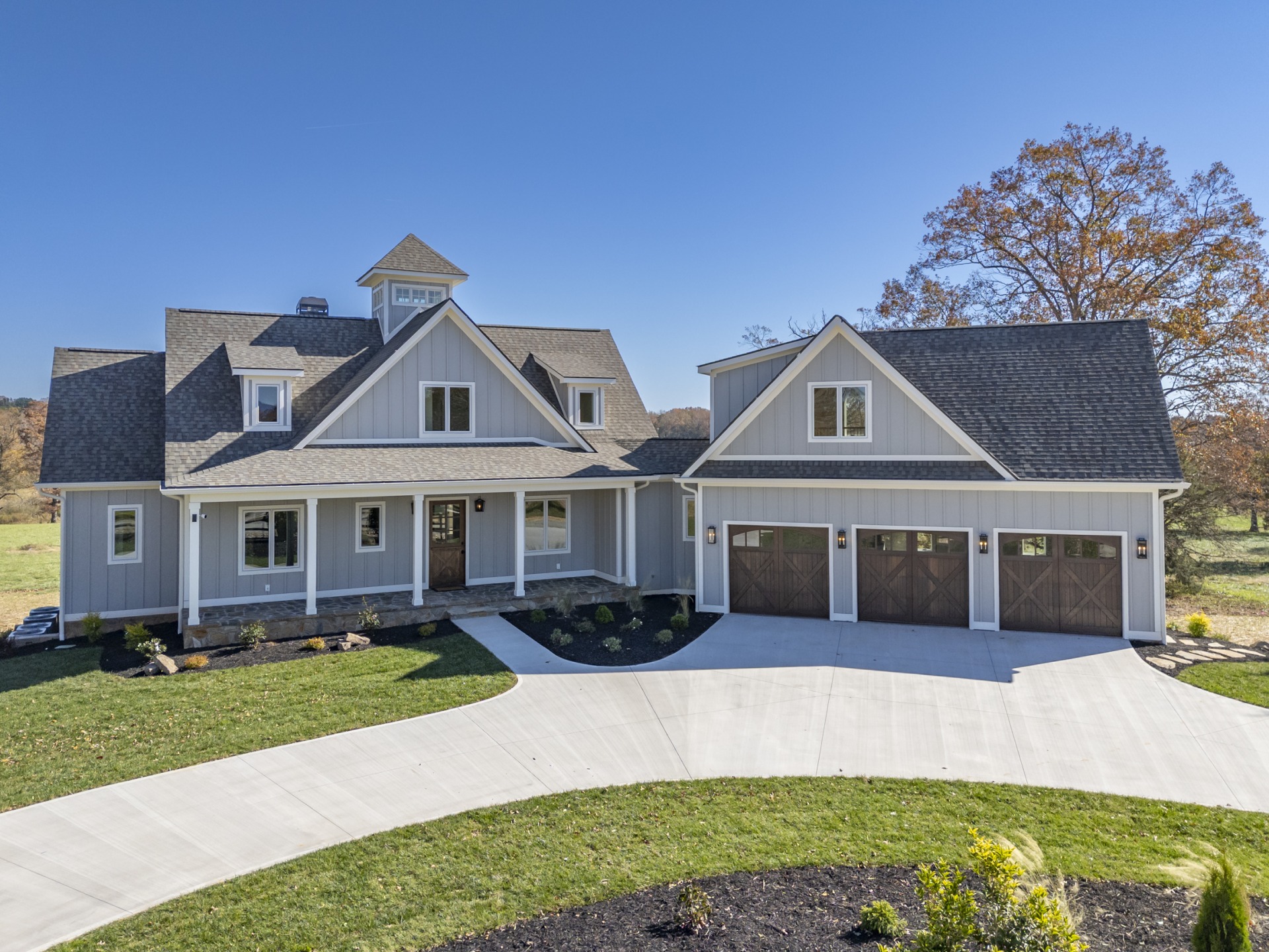 Horse farm on 10.10 acres with new home on trails!