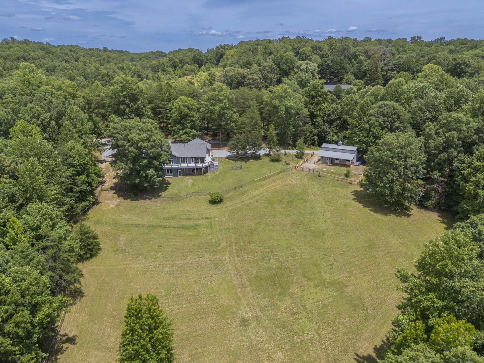 FETA trail access, two horse farm with mountain views