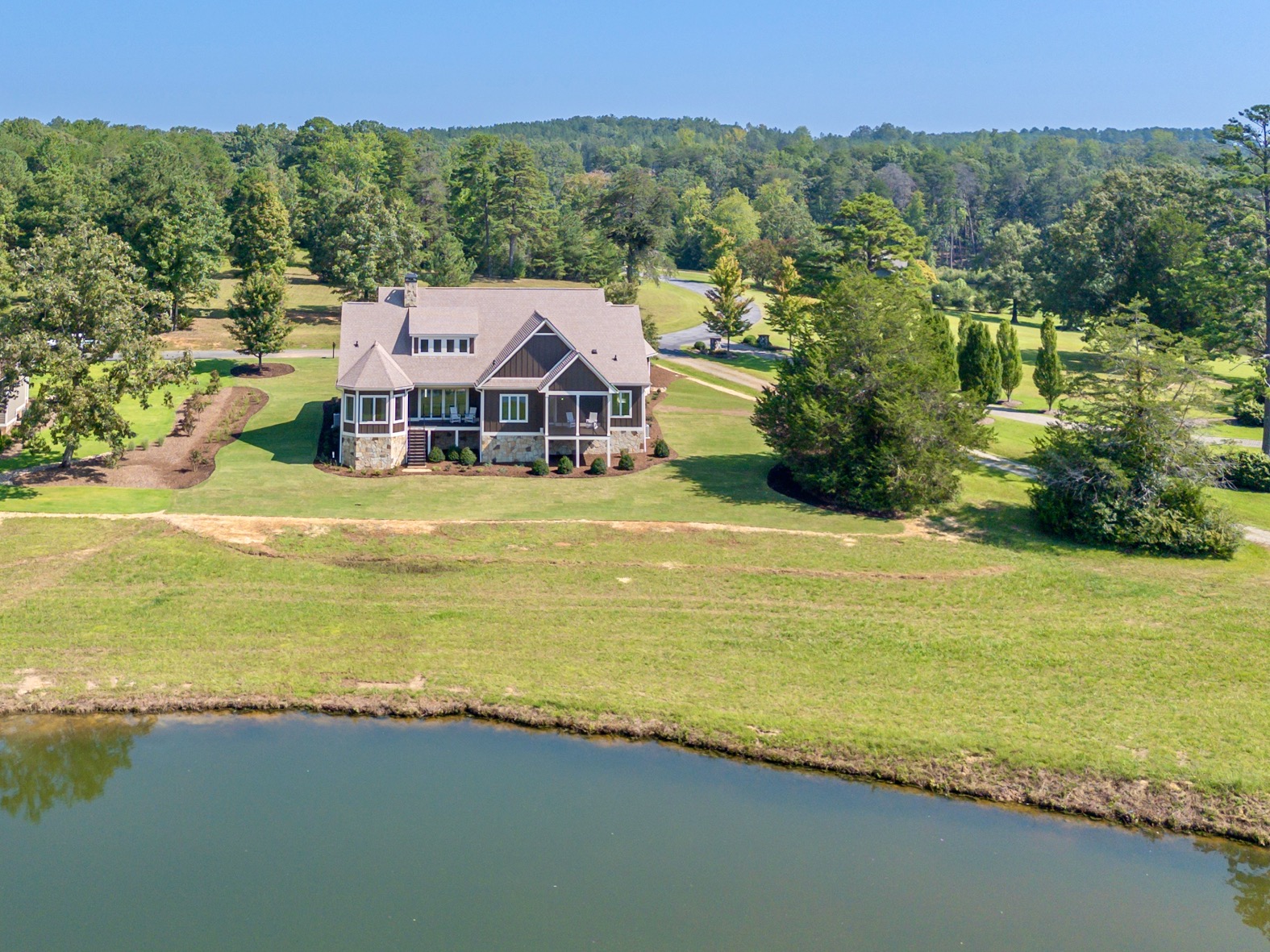 Derbyshire new construction, lakefront!